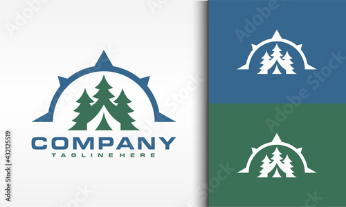 compass tent fir logo