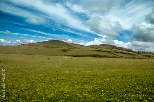 landscape with clouds