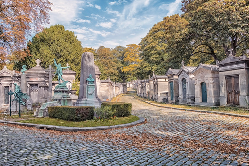 Pere Lachaise Cemetery in Paris