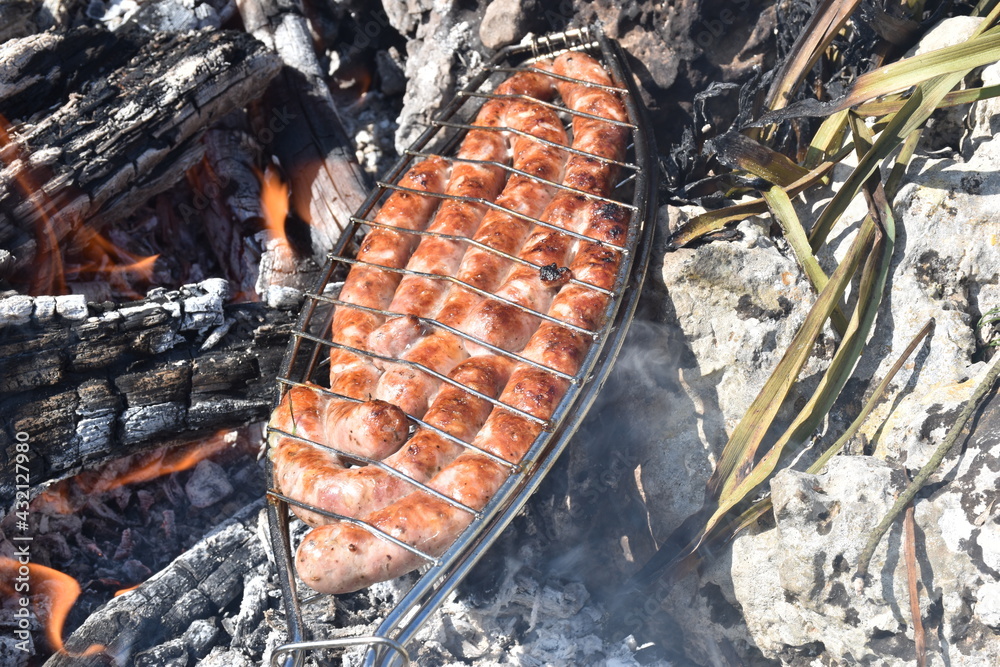 salsiccia alla griglia