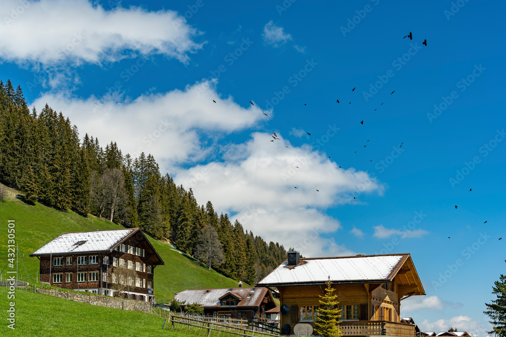 Foto De Alte H user In Ausserschwand Adelboden Ferienh user Und Alte foto-de-alte-h-user-in-ausserschwand-adelboden-ferienh-user-und-alte