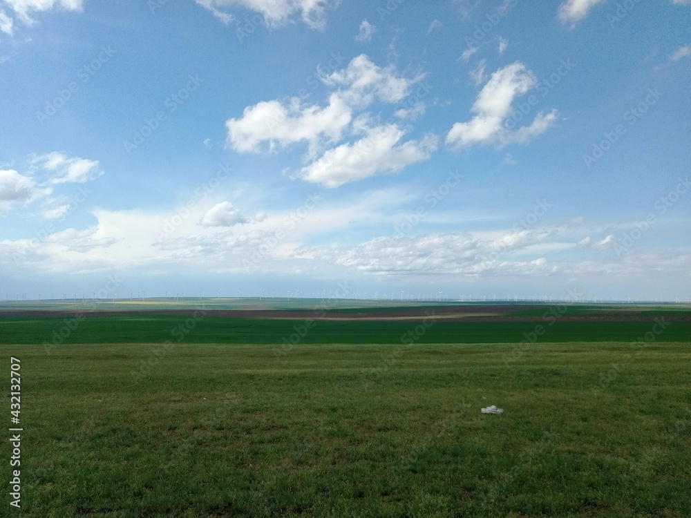 Obraz premium Beautiful spring natural landscape