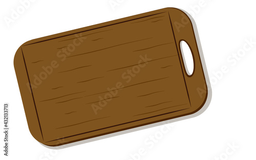 Kitchen chopping wood board