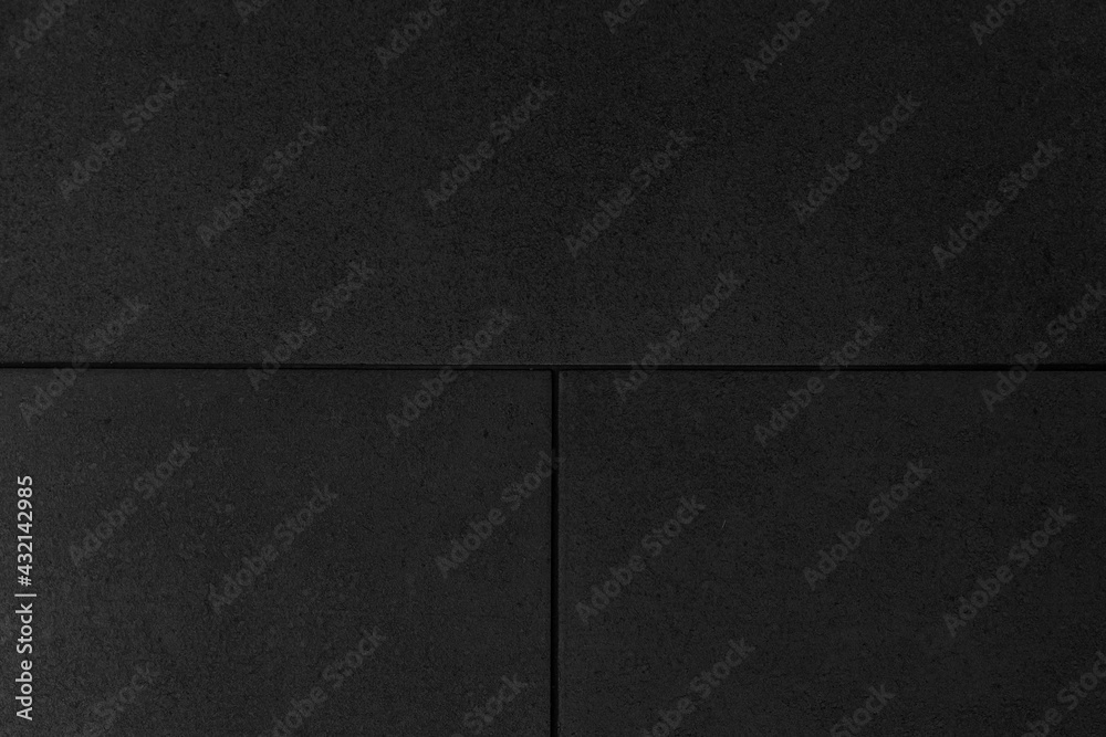 Fototapeta premium Polished Granite Floor Tiles black texture and background seamless
