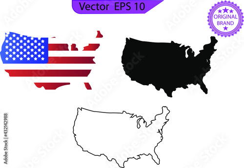 USA flag and map. Distressed American flag. Clip art, Betsy Ross 1776 13 Stars flag set, patriot flag, military flag, American flag. Transparent  background. Only commercial use. 	
 photo