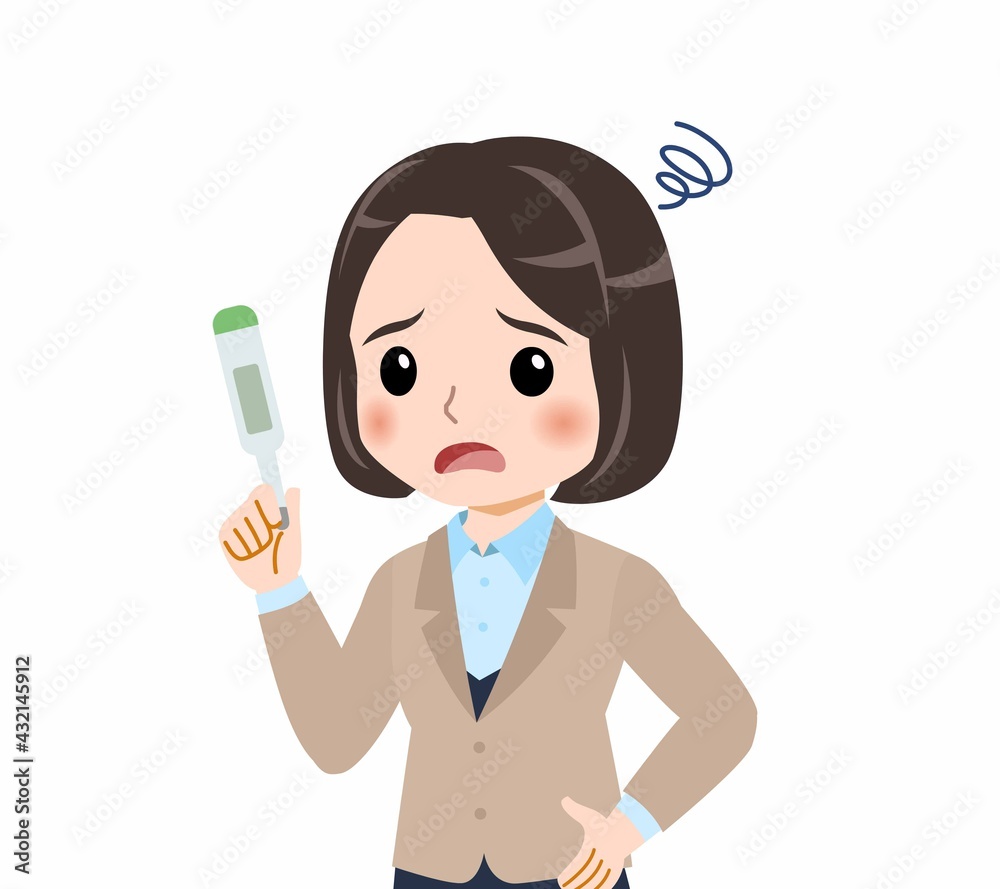 スーツを着た若い女性 スーツを着た若い女性