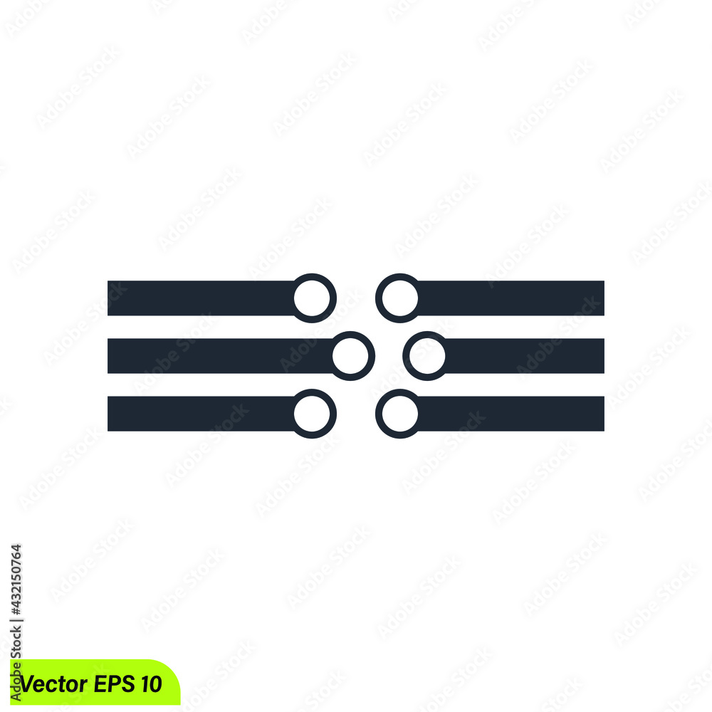 circuit icon network symbol vector illustration circuit icon network symbol vector illustration
