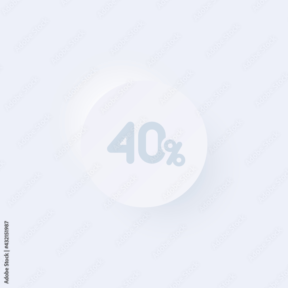 40% - Sticker