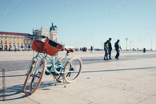 cycling in the city