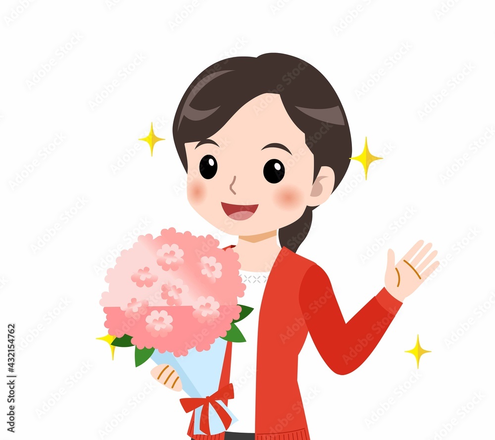 若いきれいなお母さん