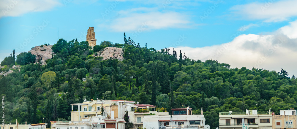 Obraz premium Atenas Aerial View Cityscape