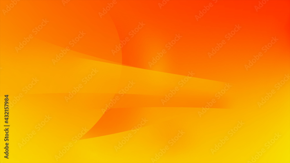 オレンジ色の幾何学模様の抽象波形背景イメージ Stock Illustration Adobe Stock