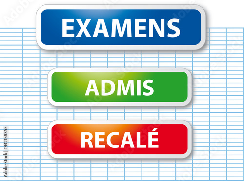 EXAMENS ADMIS RECALE V2
