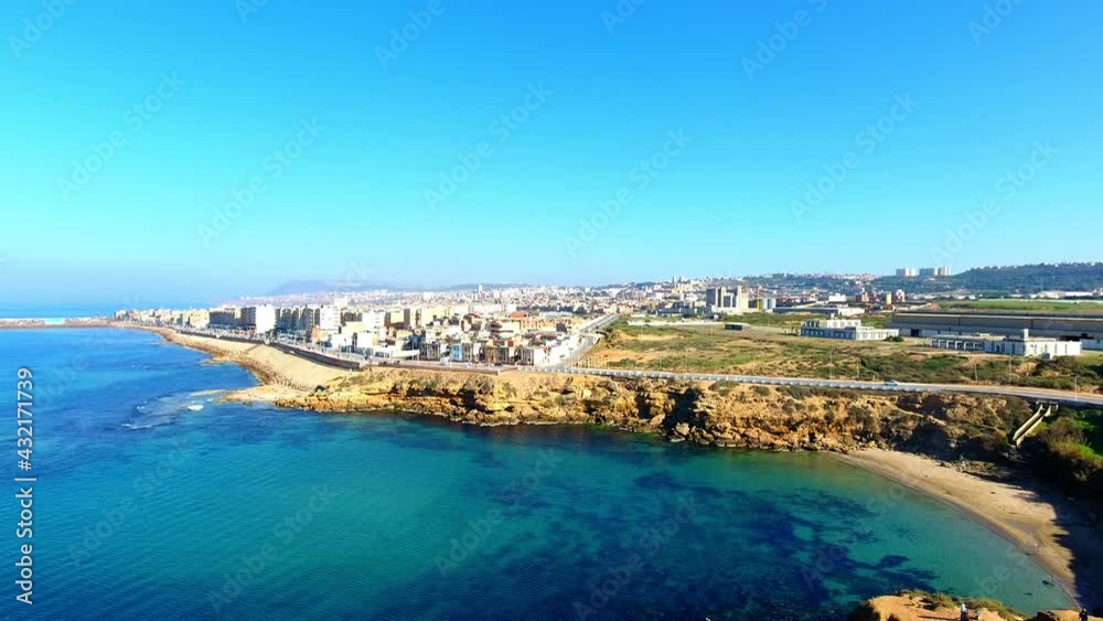Prise de vue Aérienne de Mostaganem Algérie
