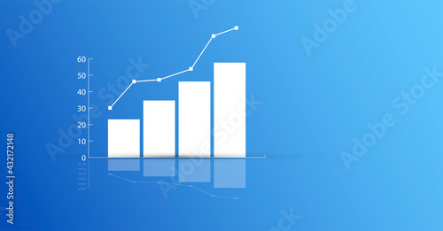 grafico economia, istogrammi, statistiche	
