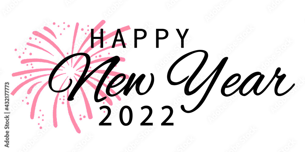Happy New Year 2022 Vector Happy New Year 2022 Vector