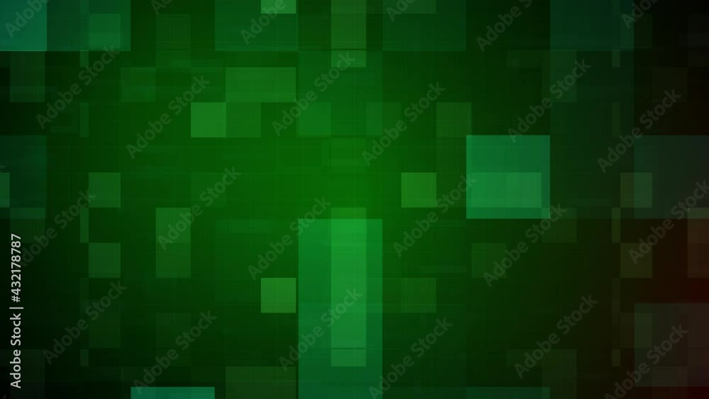 Abstract Digital Animation Screen.The green and white polygons move on a black background are Hacking Intro Promo. Abstract Digital Animation Screen.The green and white polygons move on a black background are Hacking Intro Promo.