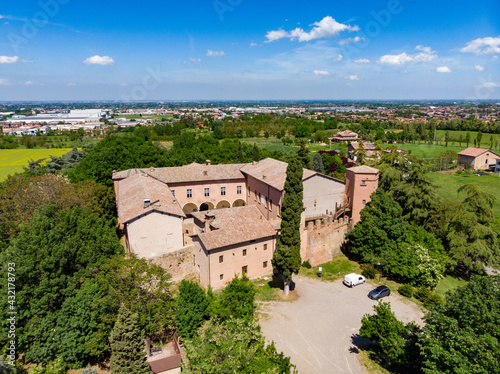 castle of spezzano medieval fortress Maranello di Modena photo