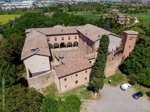 castle of spezzano medieval fortress Maranello di Modena photo