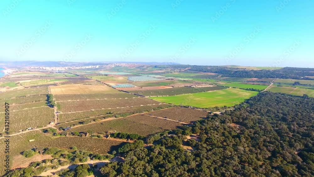 Prise de vue aérienne de mostaganem Algerie