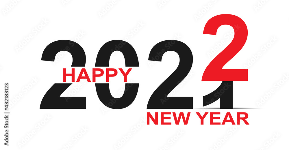 2022 Vector Background Happy New Year 2022 Vector Background Happy New Year