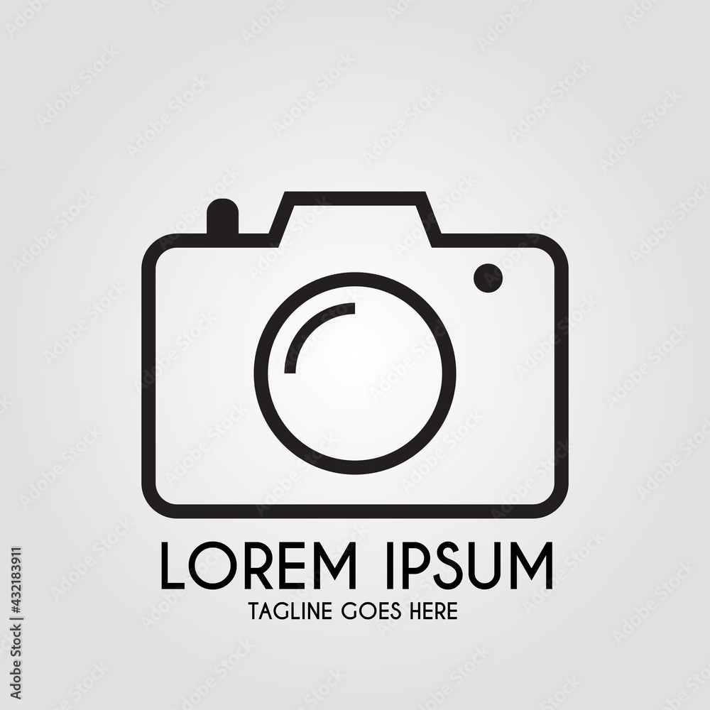 Camara icon or logo vector art Camara icon or logo vector art