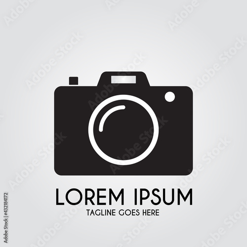 Camara icon or logo vector art
