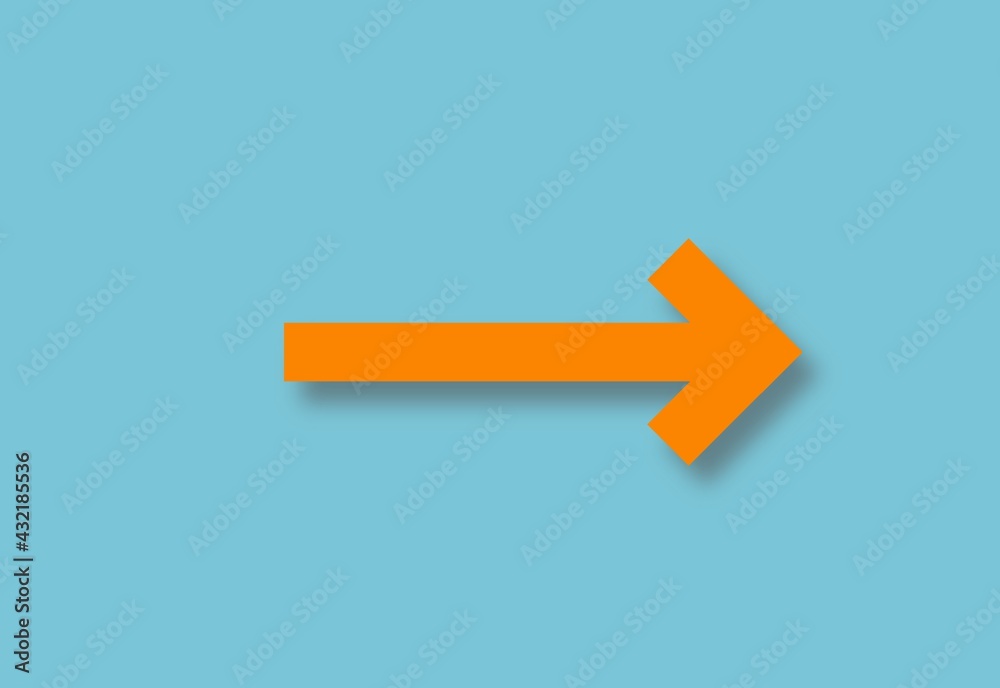 Arrow pointing up over blue background, success or growth concept Arrow pointing up over blue background, success or growth concept