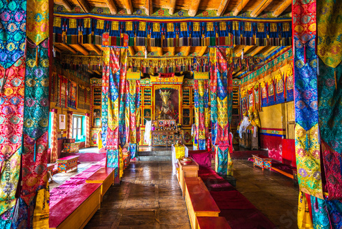 Diskit Monastery, Ladakh photo