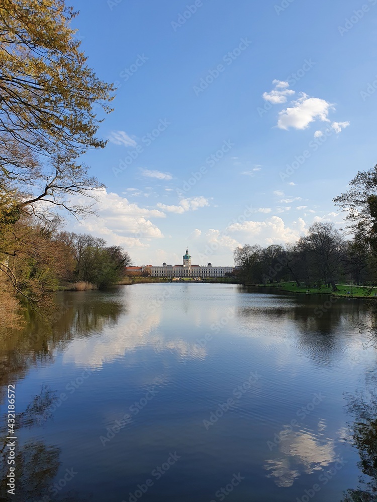 lake in the park