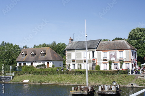 Benouville, Francia. Donde se encuentra el Puente Pegasus, 2ª Guerra Mundial. photo