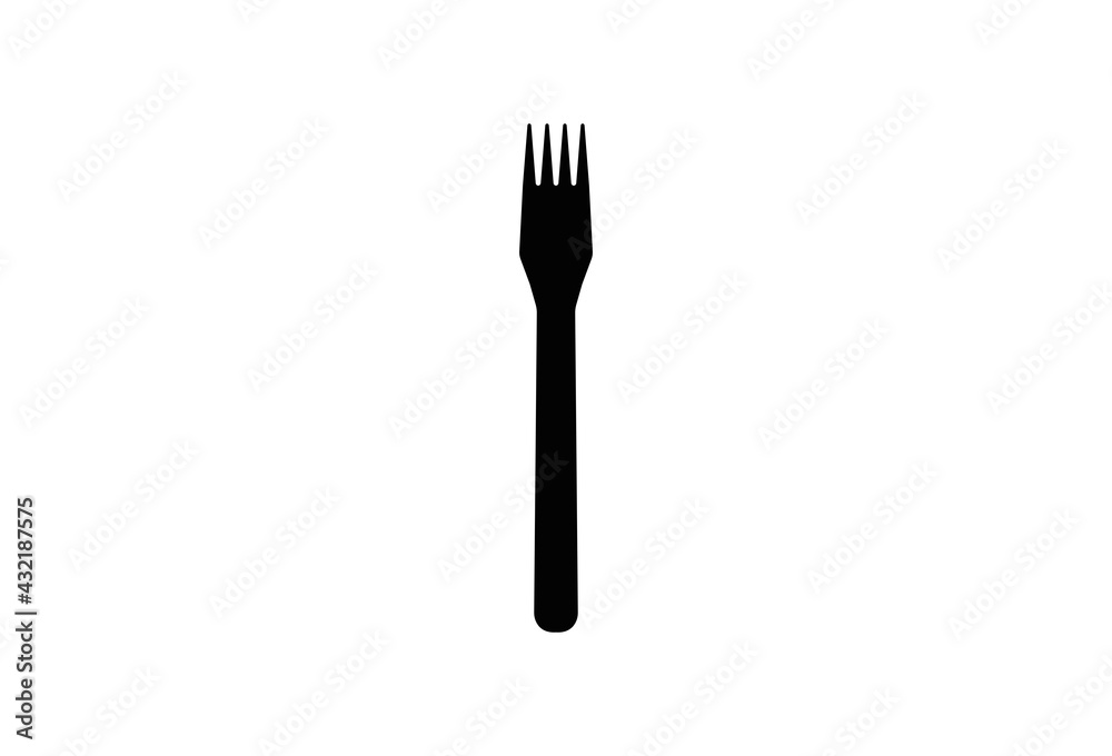 fork dining icon. Vector illustration. fork dining icon. Vector illustration.