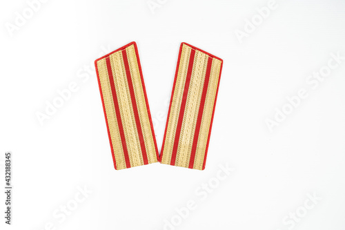 shoulder straps for military uniforms