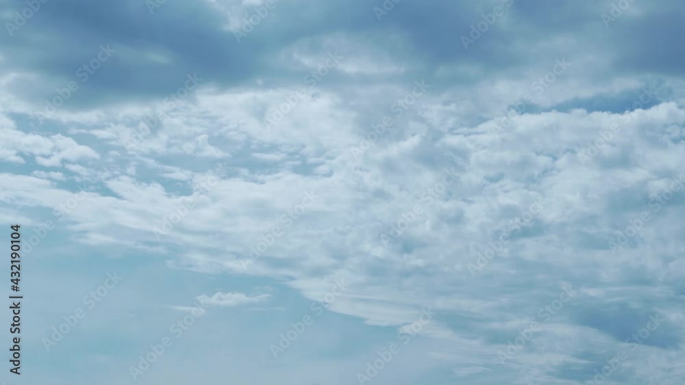 Time Lapse of White Clouds in a Blue Sky. Background of Blue Sky and Transforming, Floating White Clouds, Timelapse. Cloud Cover, Weather Forecast, Air, Ozone Layer, Atmosphere, Altitude. 4K Footage. Time Lapse of White Clouds in a Blue Sky. Background of Blue Sky and Transforming, Floating White Clouds, Timelapse. Cloud Cover, Weather Forecast, Air, Ozone Layer, Atmosphere, Altitude. 4K Footage.