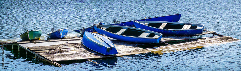 boat at a lake