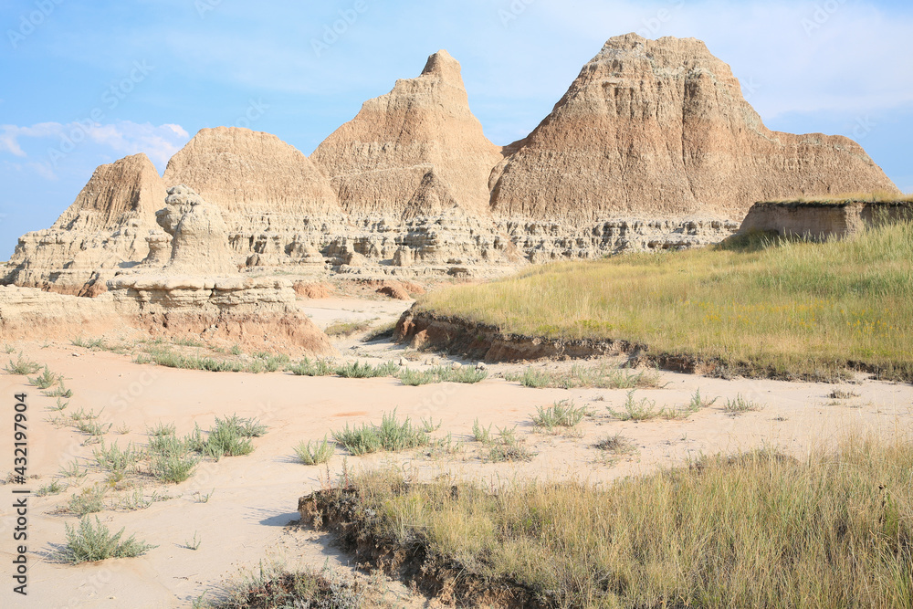 Badlands National Park in South Dakota, USA Badlands National Park in South Dakota, USA