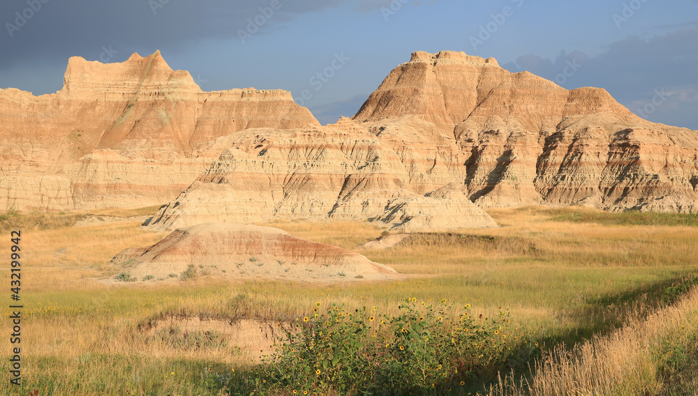 Badlands National Park in South Dakota, USA Badlands National Park in South Dakota, USA