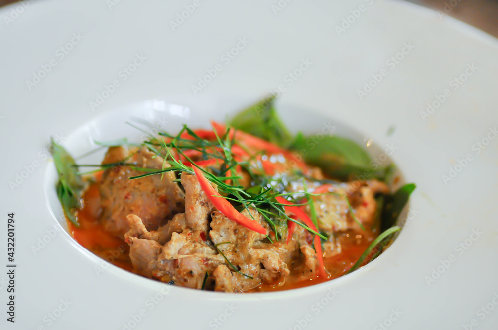 curry pork, Thai curry pork or stir fried pork with curry curry pork, Thai curry pork or stir fried pork with curry