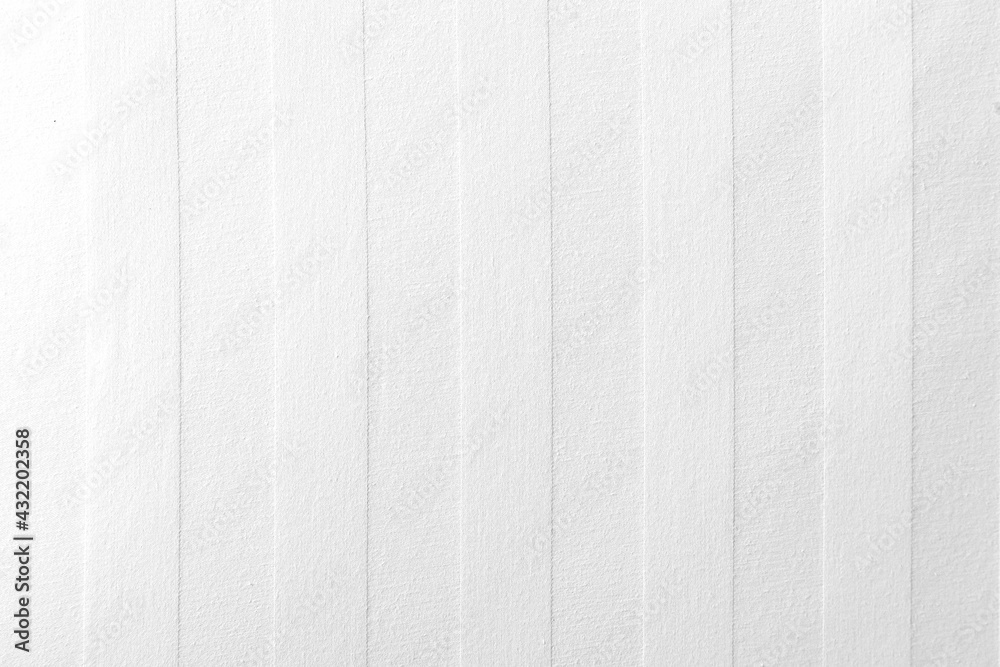 Fototapeta premium White cotton bed linens with stripes texture and background seamless