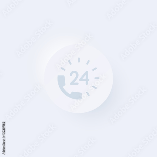 24 Hour helpline - Sticker