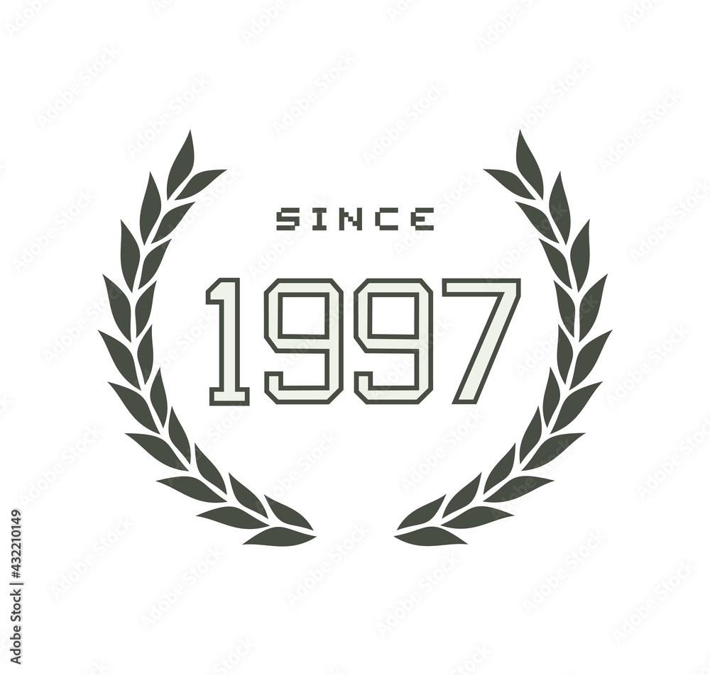 Since 1997 emblem Since 1997 emblem