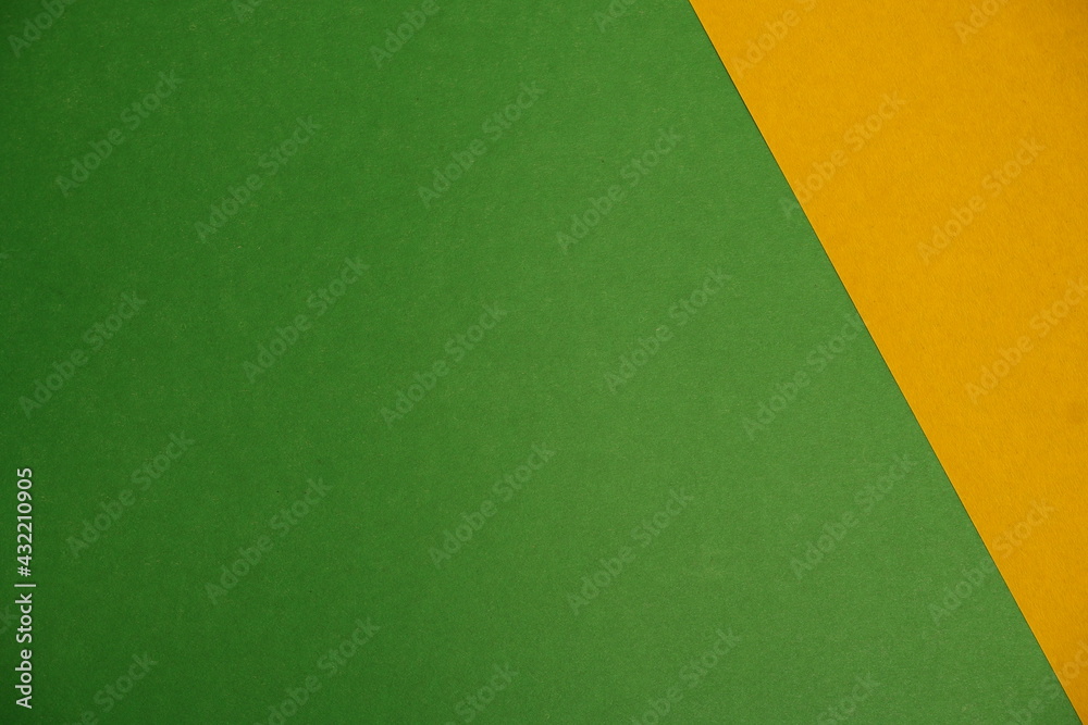 Beautiful green yellow background. The texture of the cardboard.