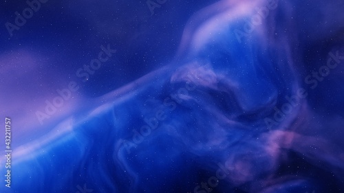 nebula gas cloud in deep outer space, abstract colorful background