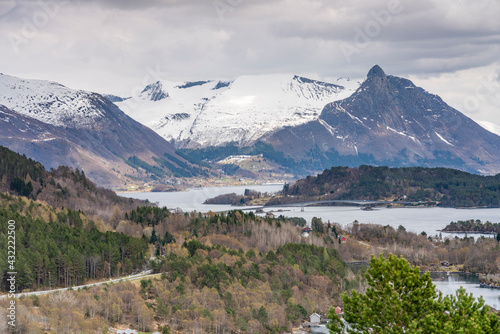 View from Eiksund, Norway