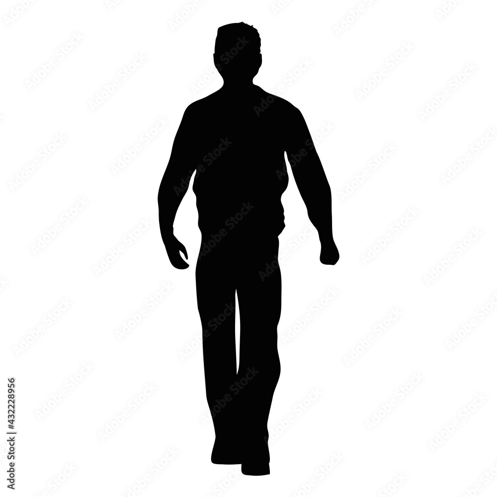 man stan silhouette man stan silhouette
