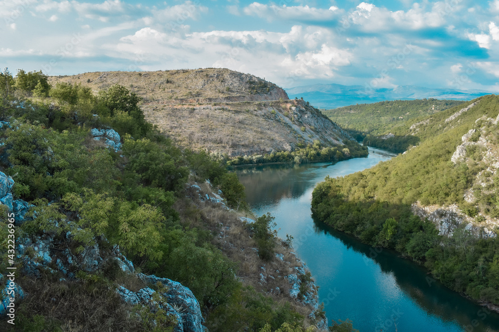 lake in the mountains