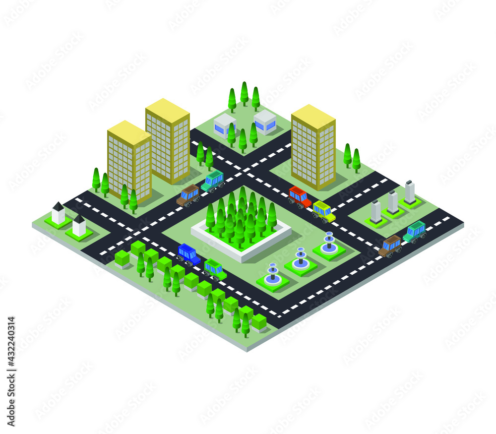Isometric city Isometric city