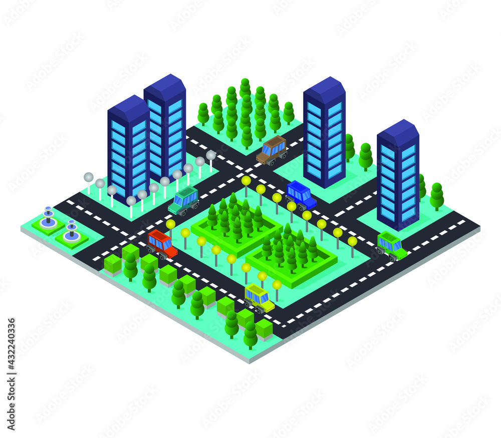 Isometric city