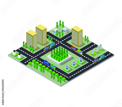 Isometric city