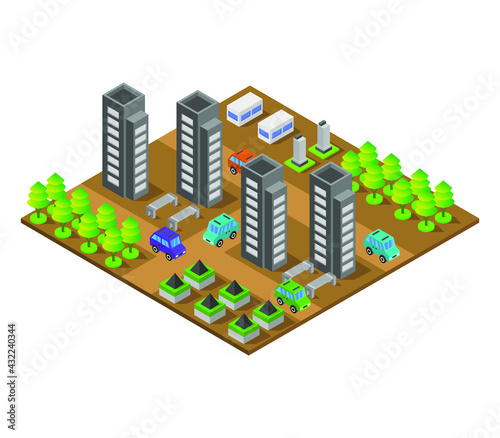 Isometric city